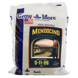 Grow More Mendocino Soluble 5-11-26, 25 lbs.