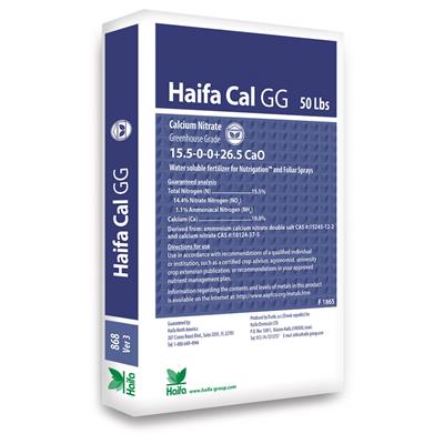 Haifa Calcium Nitrate 15.5-0-0 - 50lbs