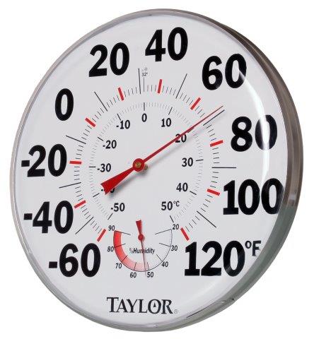Taylor Precision Products Temperature/Humidity Gauge
