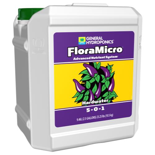 General Hydroponics Hardwater FloraMicro 5-0-1