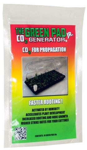 The Green Pad Jr. Co2 Generator - 10 Pack