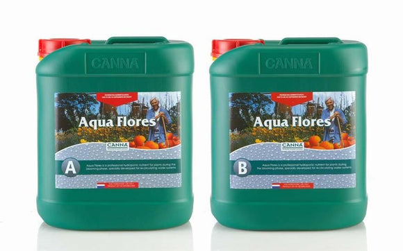 CANNA Aqua Flores A & B Set - 5 Liter
