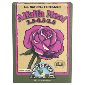 Down To Earth Alfalfa Meal  2.5 - 0.5 - 2.5